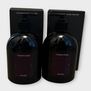 Twenty Nine Palms Moonlight Mesa Hand Wash and Pinyon Poet Body Wash Set New